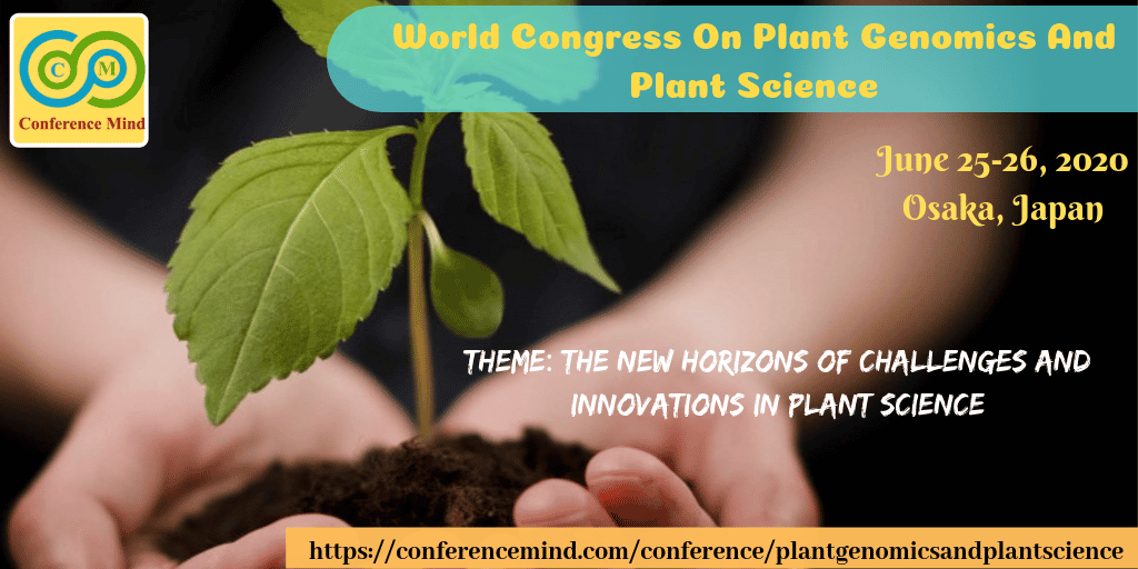 Plant Genomics 2020 in Osaka, Japan